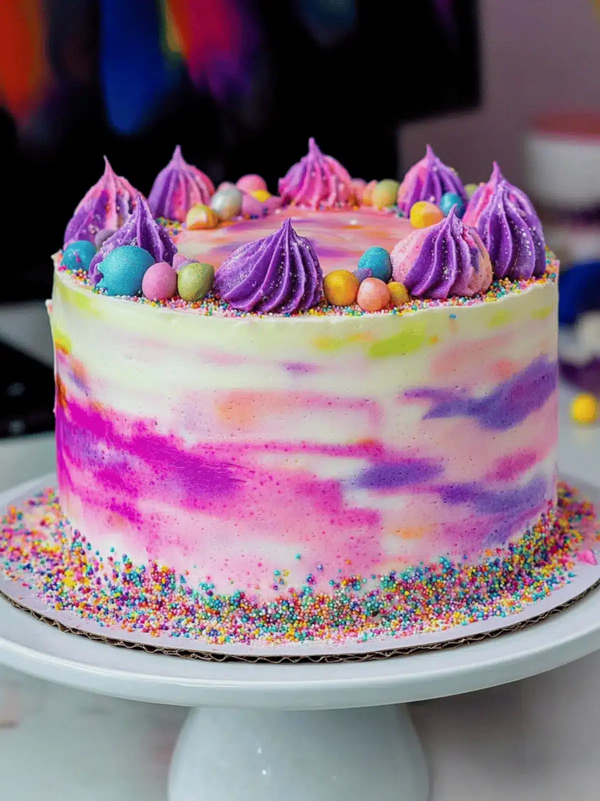 Irresistible Vegan Funfetti Cake for Every Celebration 2 Vegan Funfetti Cake