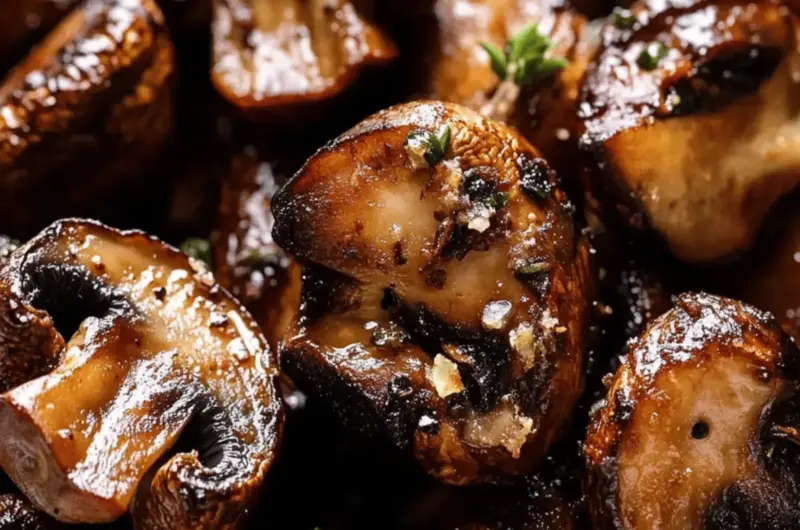 Roasted Mushrooms (Garlic + Balsamic)