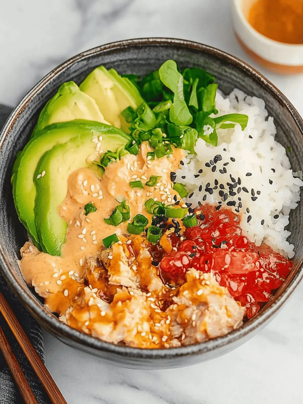 Hearty Canned Tuna Sushi Bowl: Quick, Tasty & Homemade Joy 2 Hearty Canned Tuna Sushi Bowl