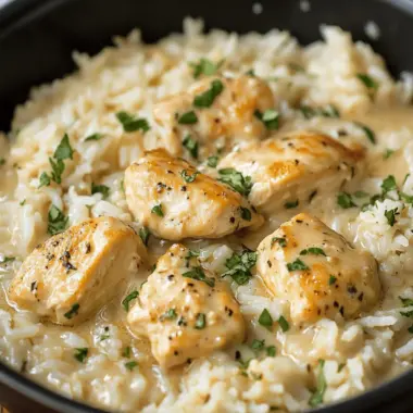 Creamy Herb Chicken & Basmati Rice for Cozy Nights In 9 Creamy Herb Chicken & Basmati Rice