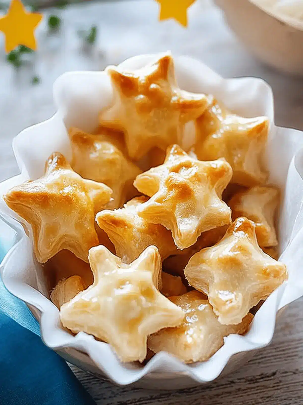 Parmesan Puff Pastry Stars