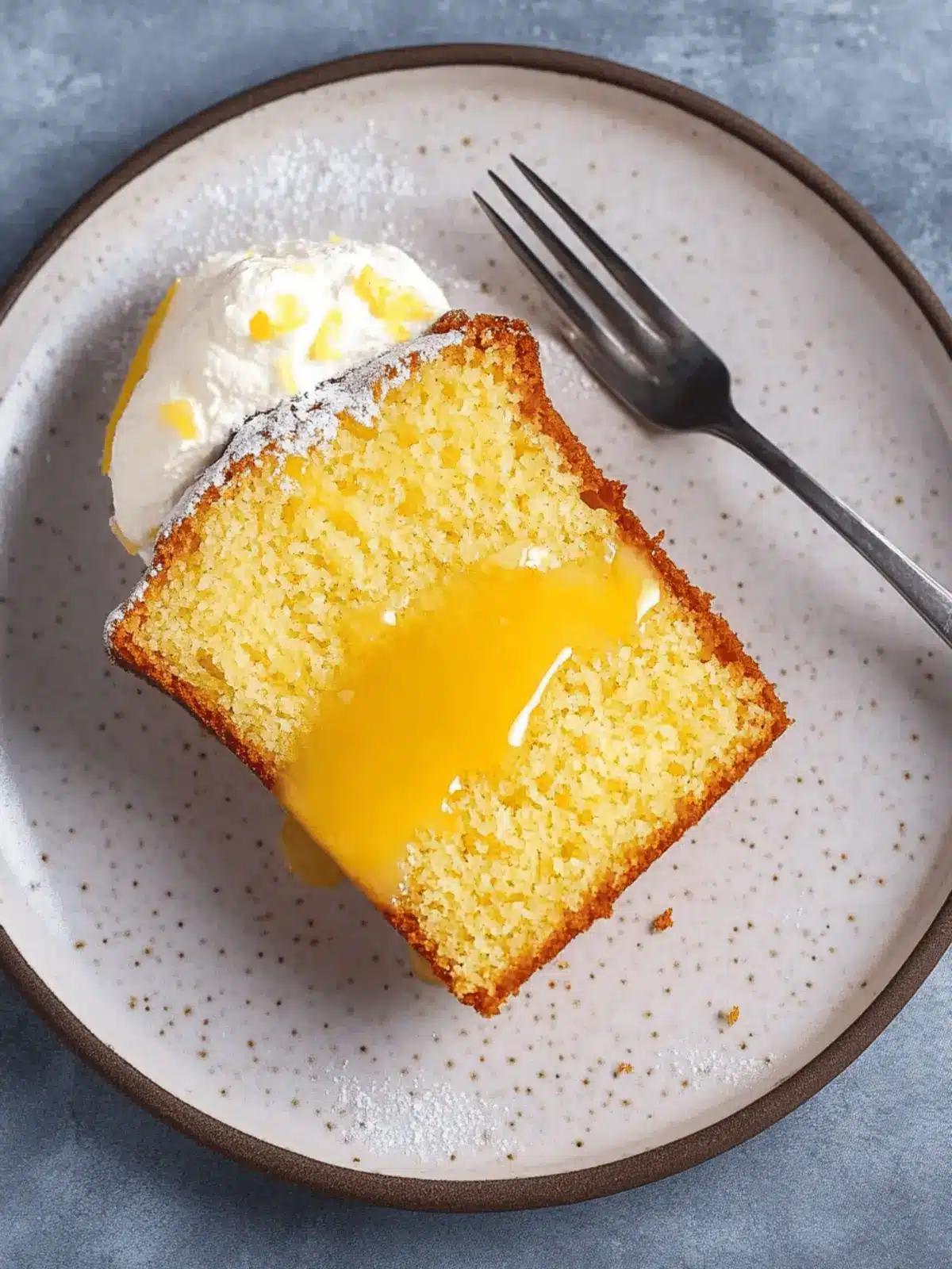 Breadmaker Lemon Ricotta Cake