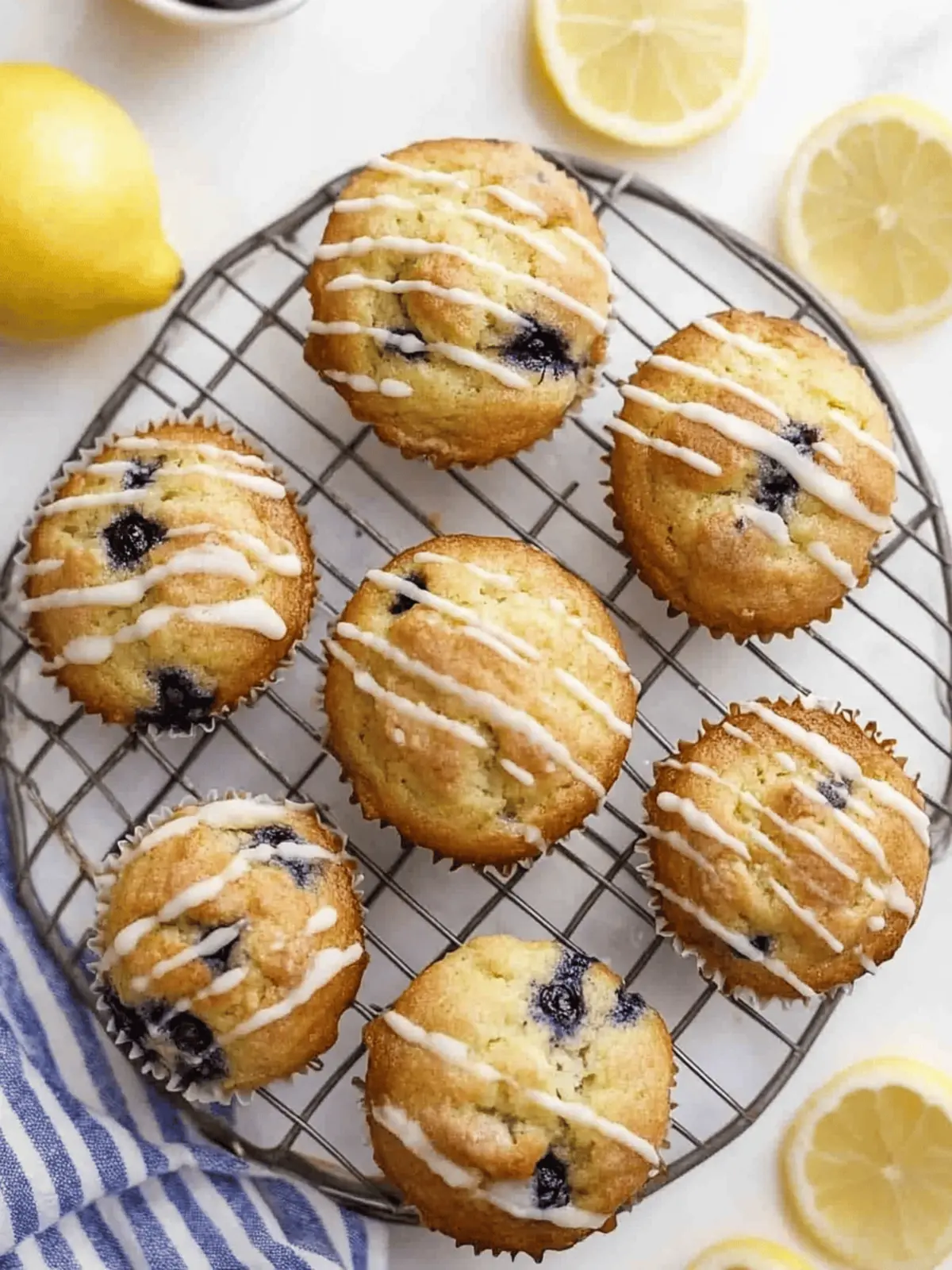 Zesty Lemon Blueberry Muffins for a Bright Morning Boost 5 Lemon Blueberry Muffins