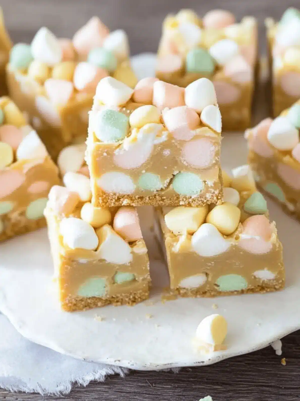 Confetti Squares – Peanut Butter Marshmallow Squares