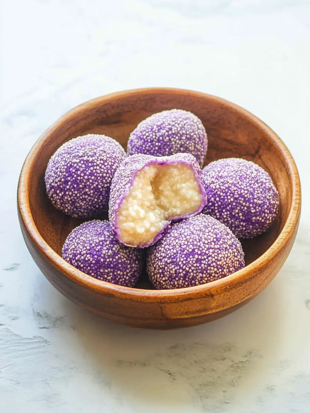 Filipino Ube Buchi: Sweet Fried Treats to Savor Together 4 Filipino Ube Buchi