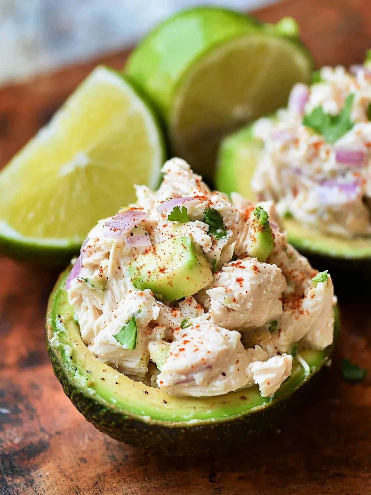 Delicious Chicken Salad Stuffed Avocado for a Fresh Twist 5 Chicken Salad Stuffed Avocado