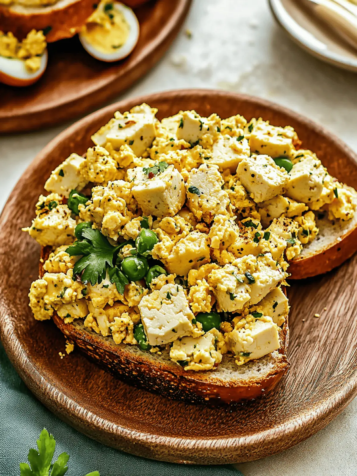 Delicious Tofu Egg Salad: A Healthy Twist for Every Craving 2 Tofu Egg Salad