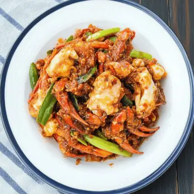 Savor Thai Stir-Fried Chilli Crab in Just 5 Minutes 9 Thai Stir-Fried Chilli Crab