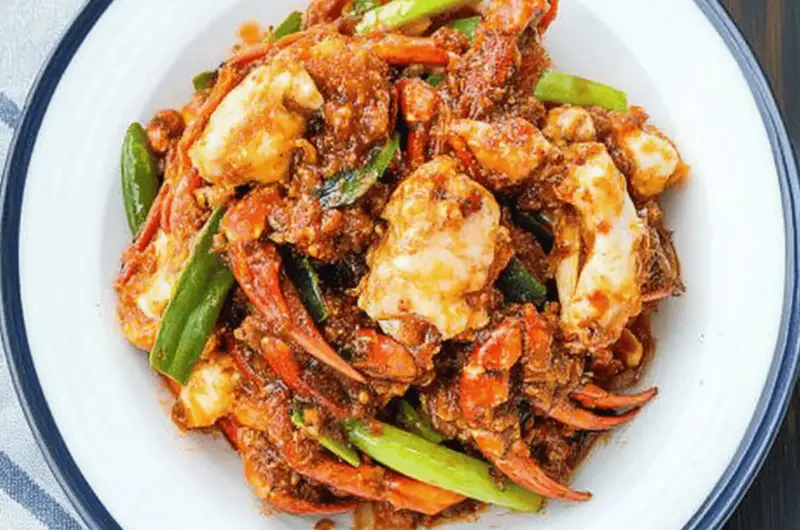 Thai Stir-Fried Chilli Crab