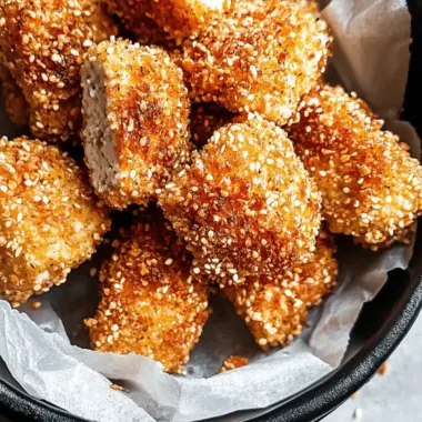 Crunchy Vegan Tofu Nuggets