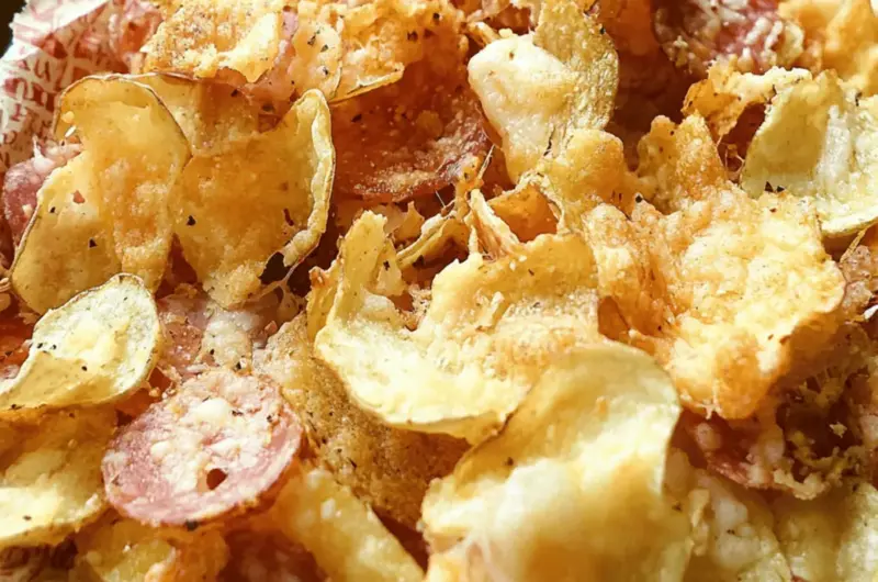 Baked Charcuterie Potato Chips