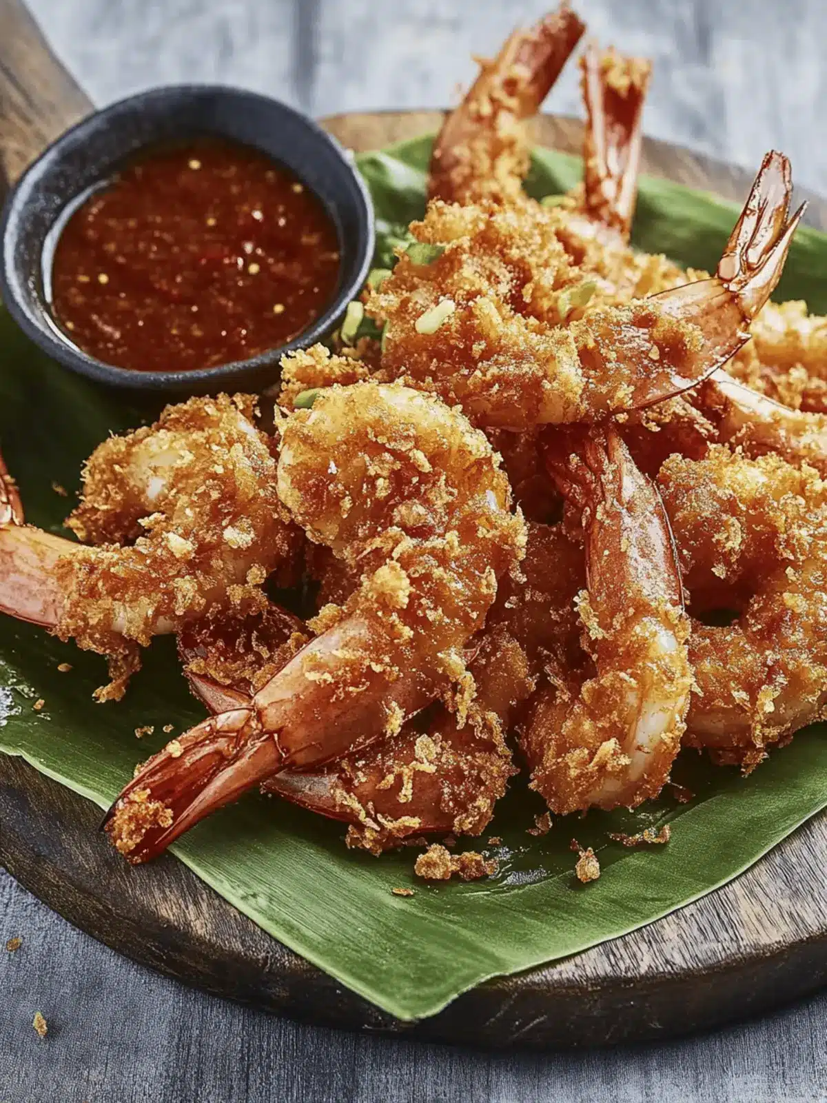 Bali Prawns with Crunchy Cornflake Coating & Zesty Chutney 5 Bali Prawns