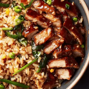 Sticky Char Siu Pork Fried Rice Bowl for Instant Comfort 9 Sticky Char Siu Pork Fried Rice Bowl