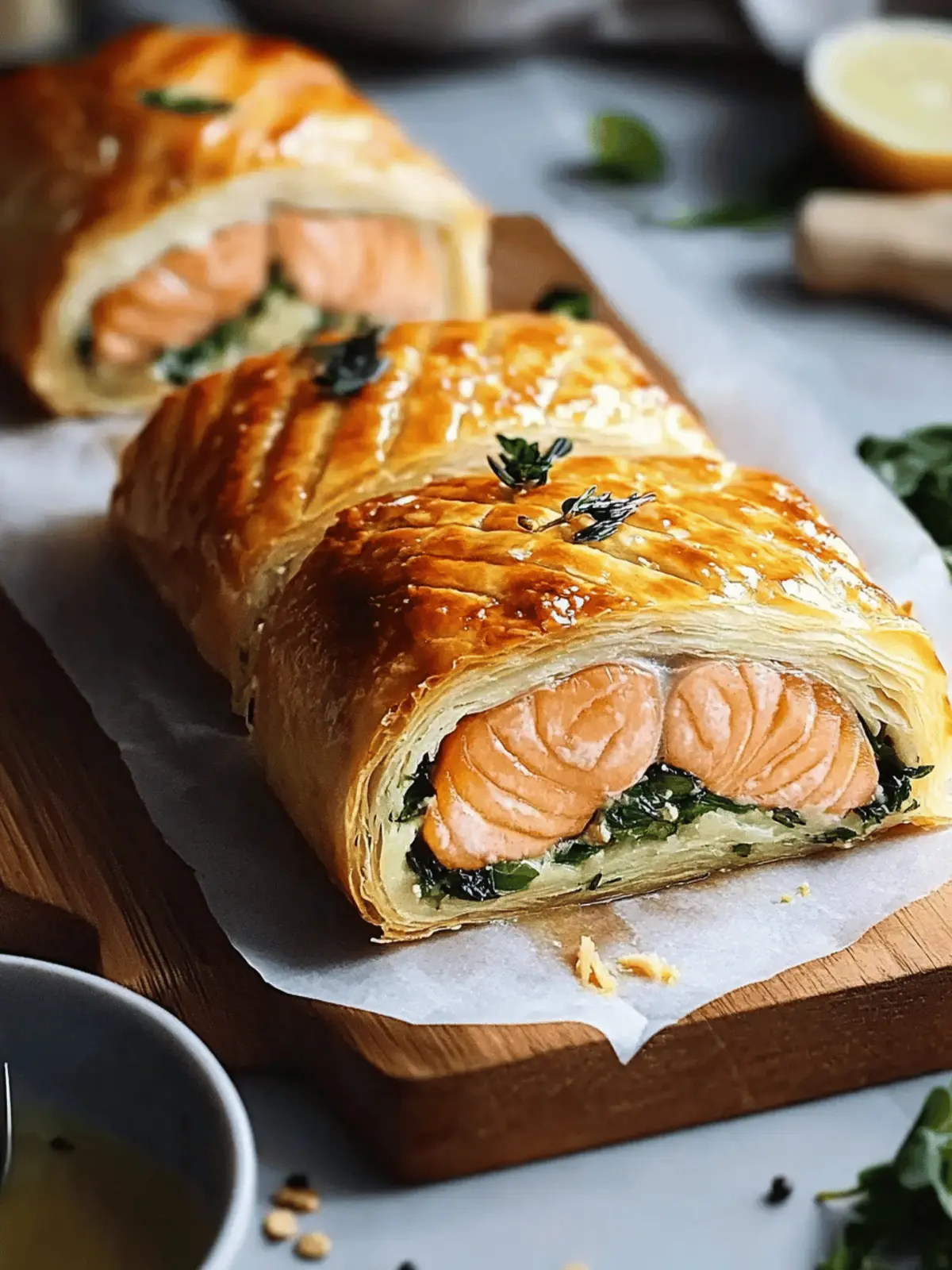 Salmon Wellington