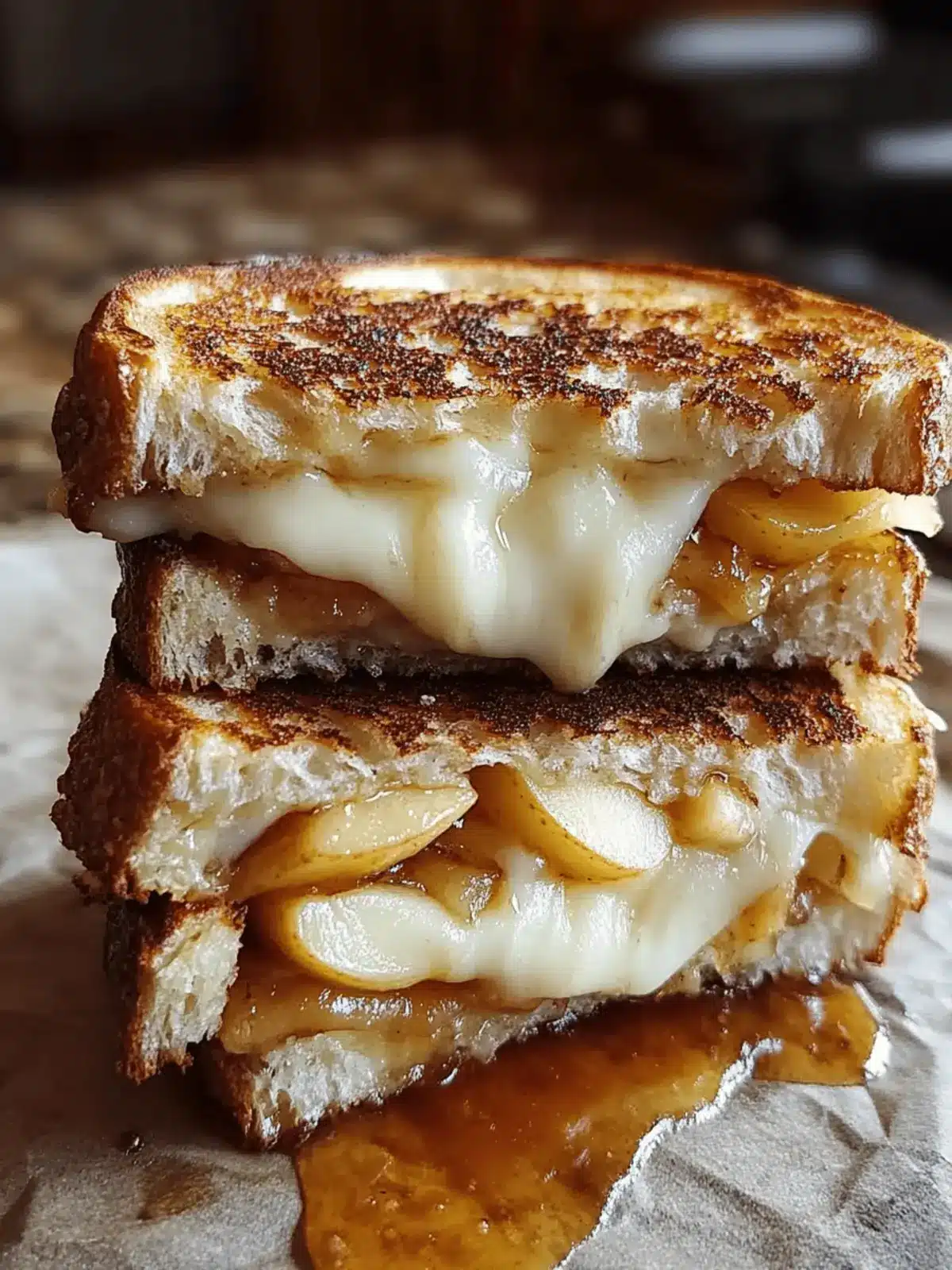Smoked Gouda Apple Grilled Cheese: A Flavorful Twist! 2 Smoked Gouda Apple Grilled Cheese