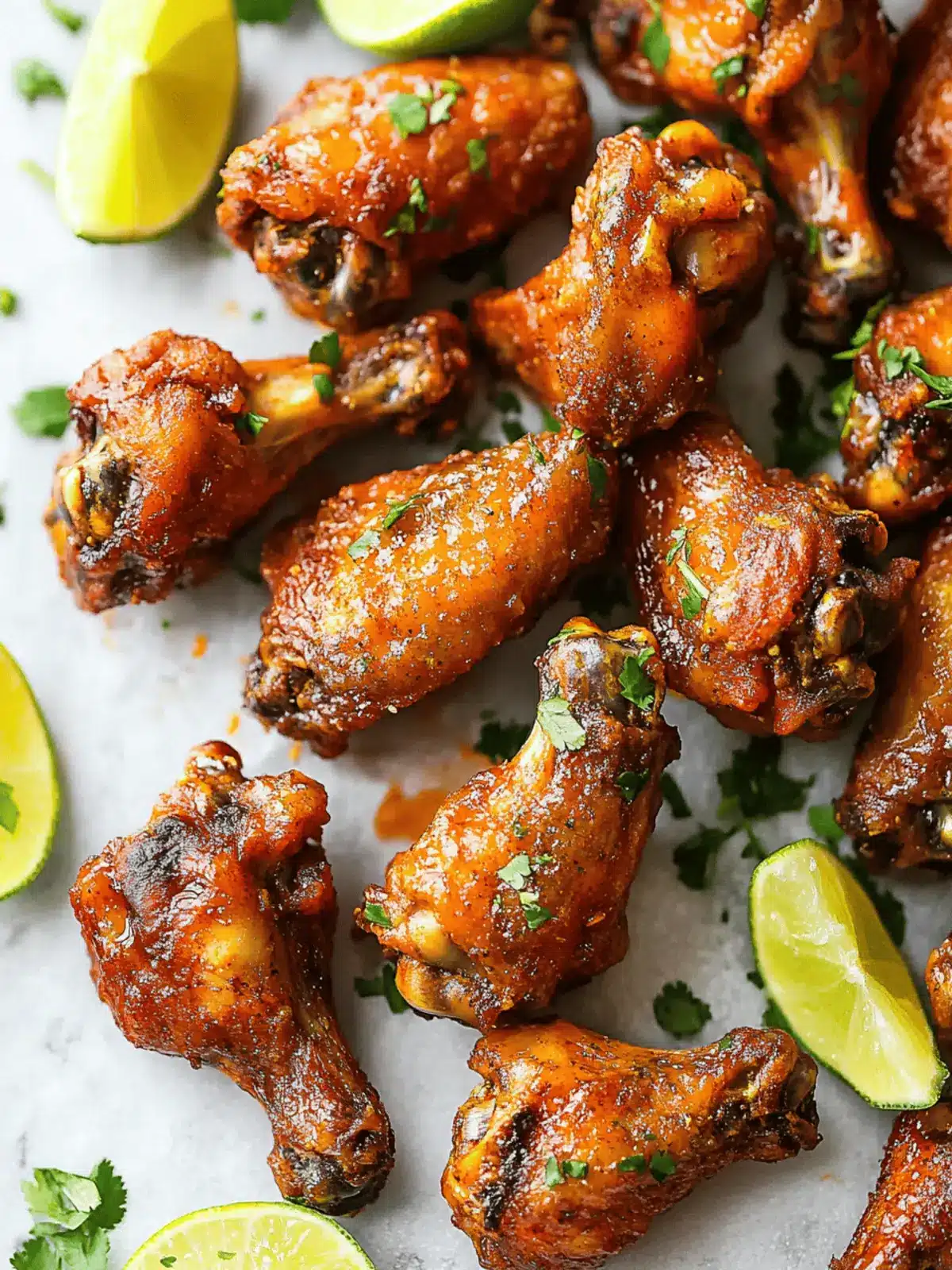 Spicy Mango & Lime Wings: A Flavor-Packed Game Day Treat 4 Spicy Mango & Lime Wings