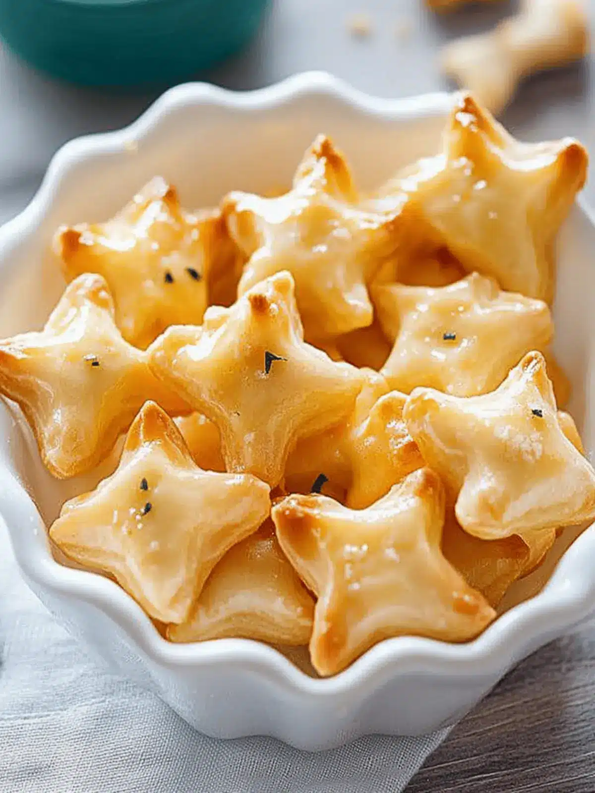Parmesan Puff Pastry Stars