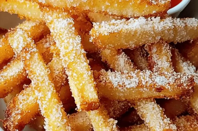 Air Fryer Apple Fries