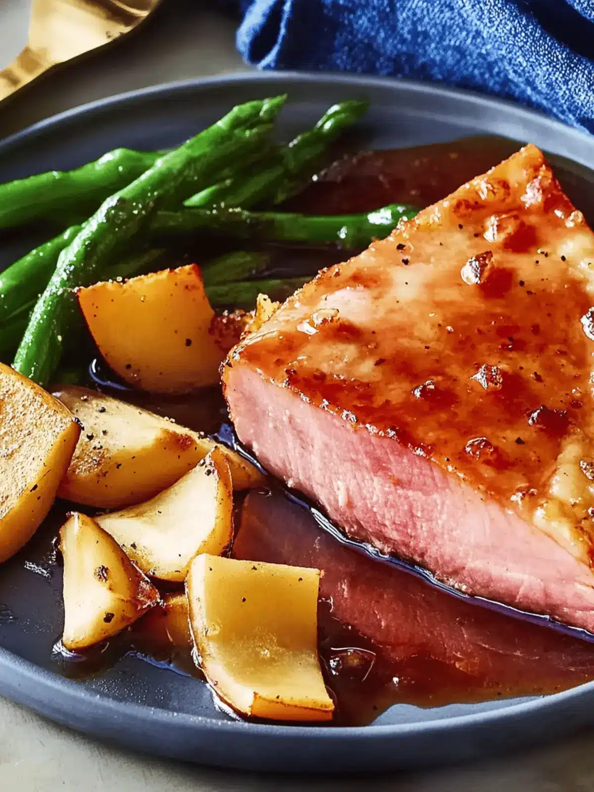 Mouthwatering Brown Sugar Ham Steak in Just 15 Minutes 3 Brown Sugar Ham Steak