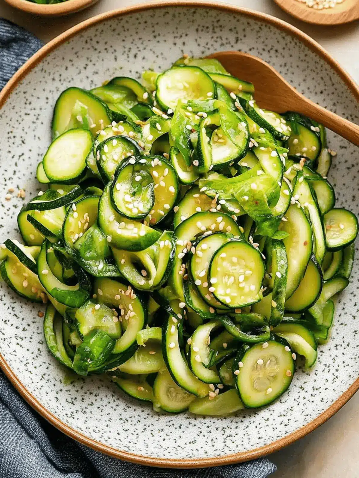 Korean Zucchini Side Dish