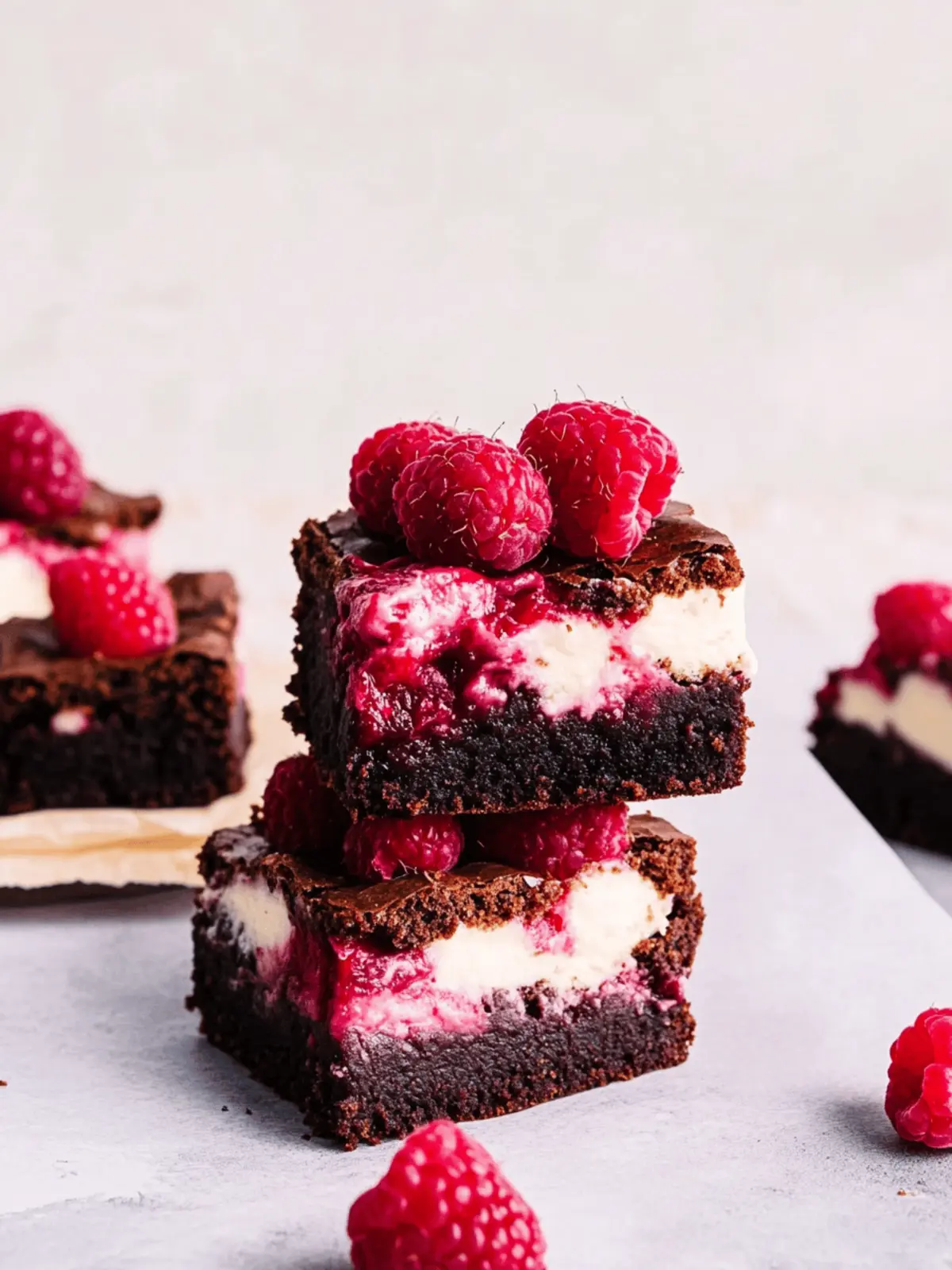 Indulge in Raspberry Cheesecake Brownies That Wow! 2 Raspberry Cheesecake Brownies
