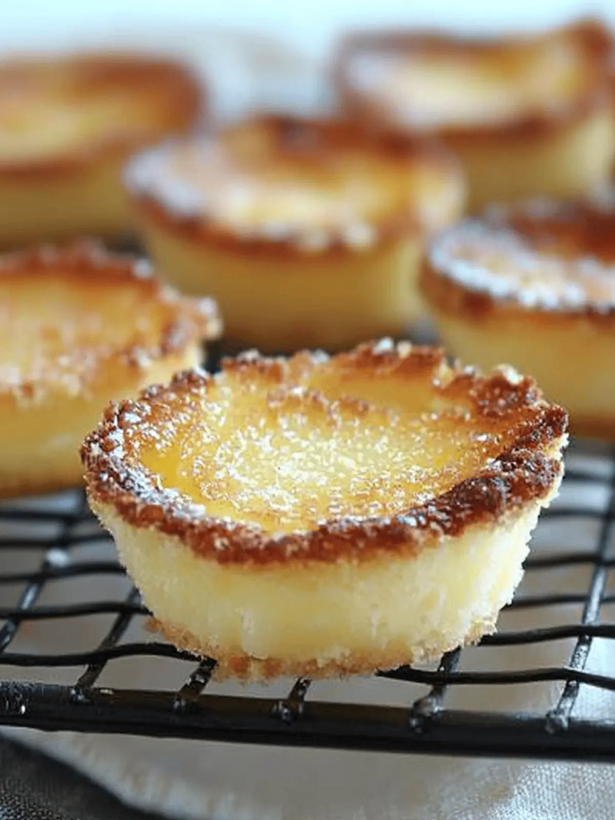 Irresistible Queijadas: Delightful Portuguese Custard Cupcakes 3 Queijadas (Portuguese Custard Cupcakes)