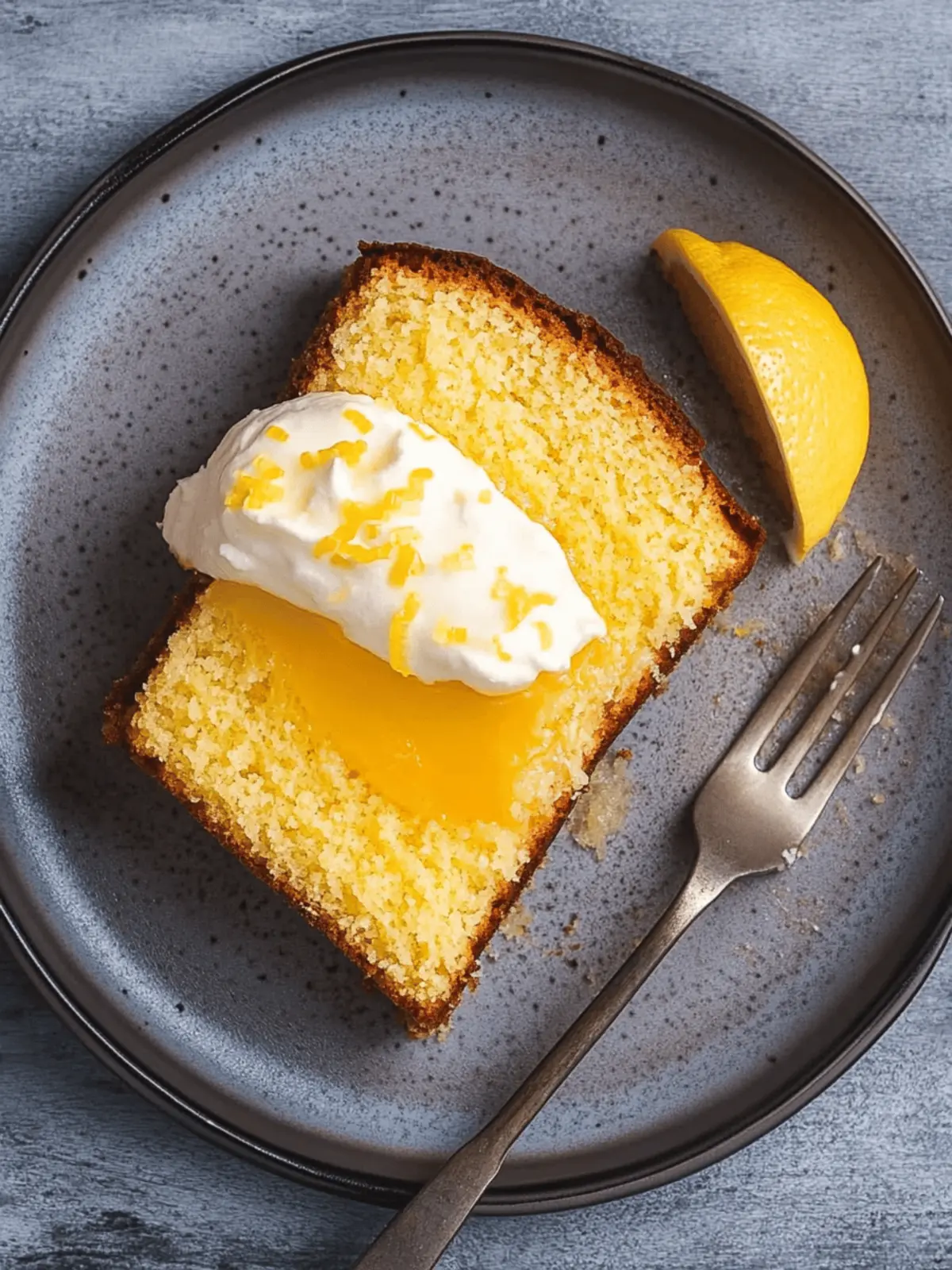 Breadmaker Lemon Ricotta Cake