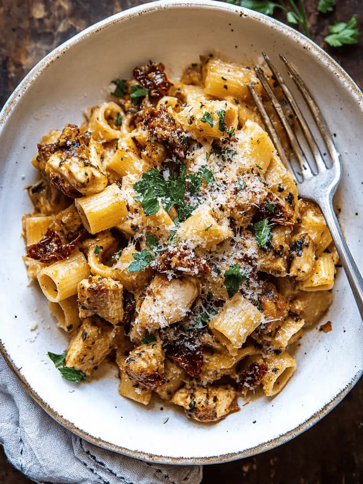 Roasted Butternut Squash and Sun-Dried Tomato Chicken Pasta Bliss 5 Roasted Butternut Squash and Sun-Dried Tomato Chicken Pasta