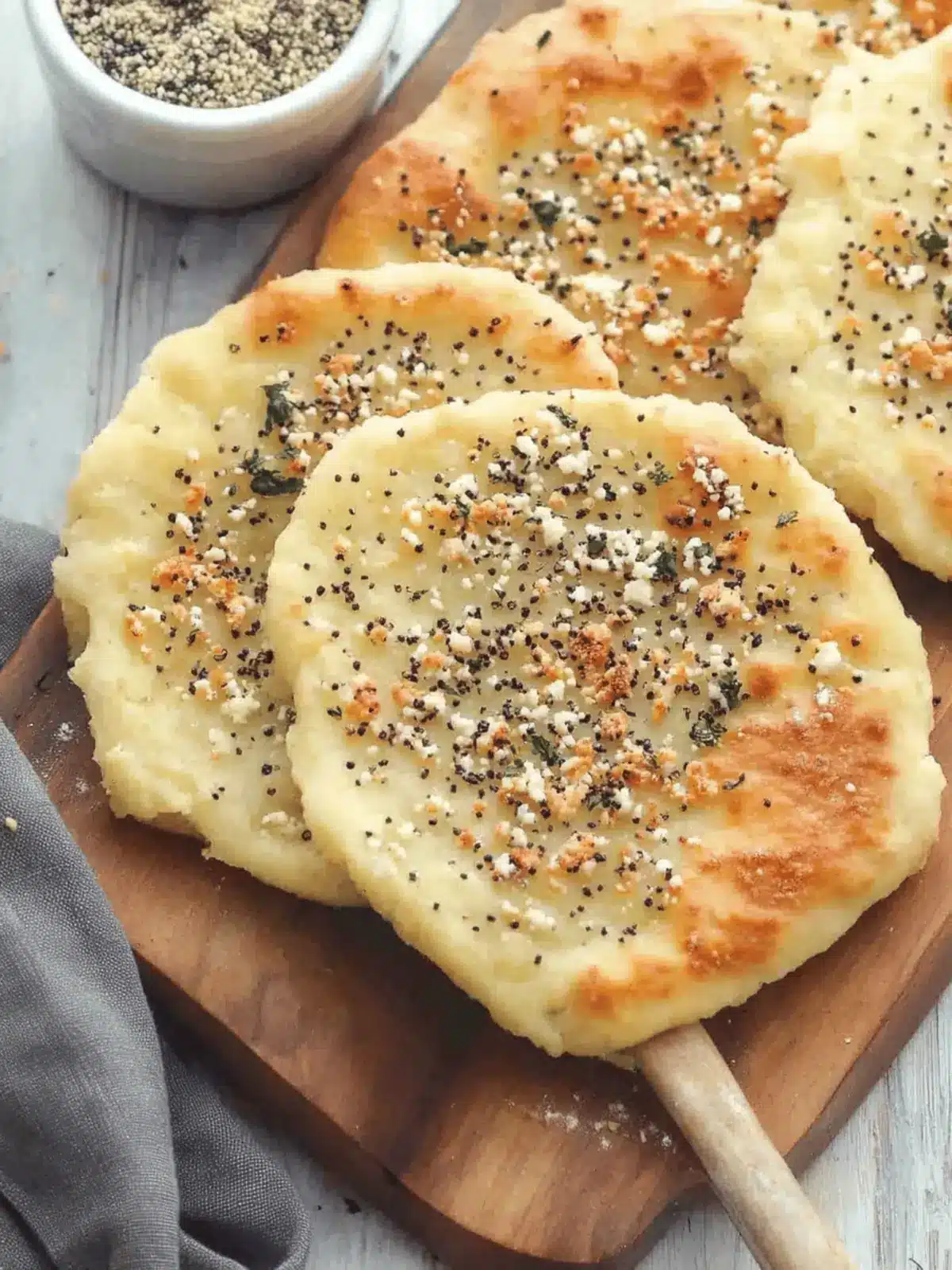 Mashed Potato Flatbread: A Comforting Twist on Tradition 3 Mashed Potato Flatbread