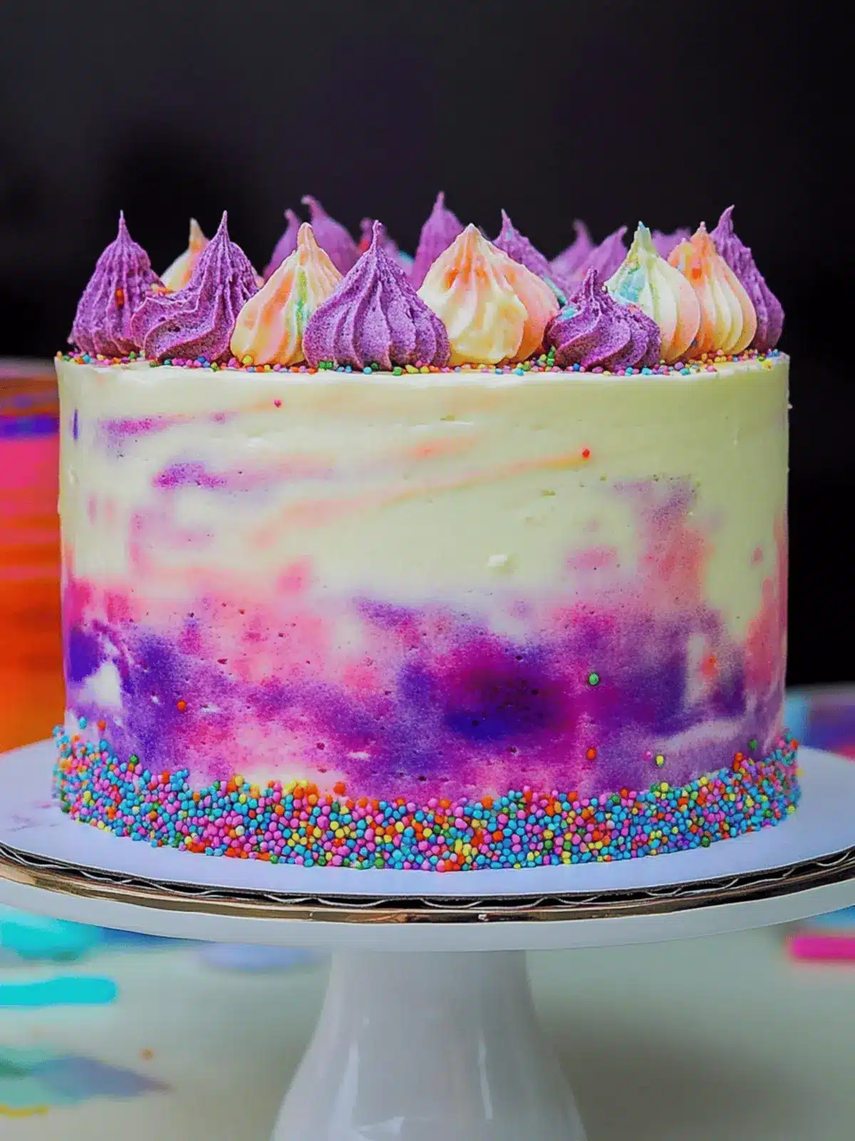 Irresistible Vegan Funfetti Cake for Every Celebration 3 Vegan Funfetti Cake