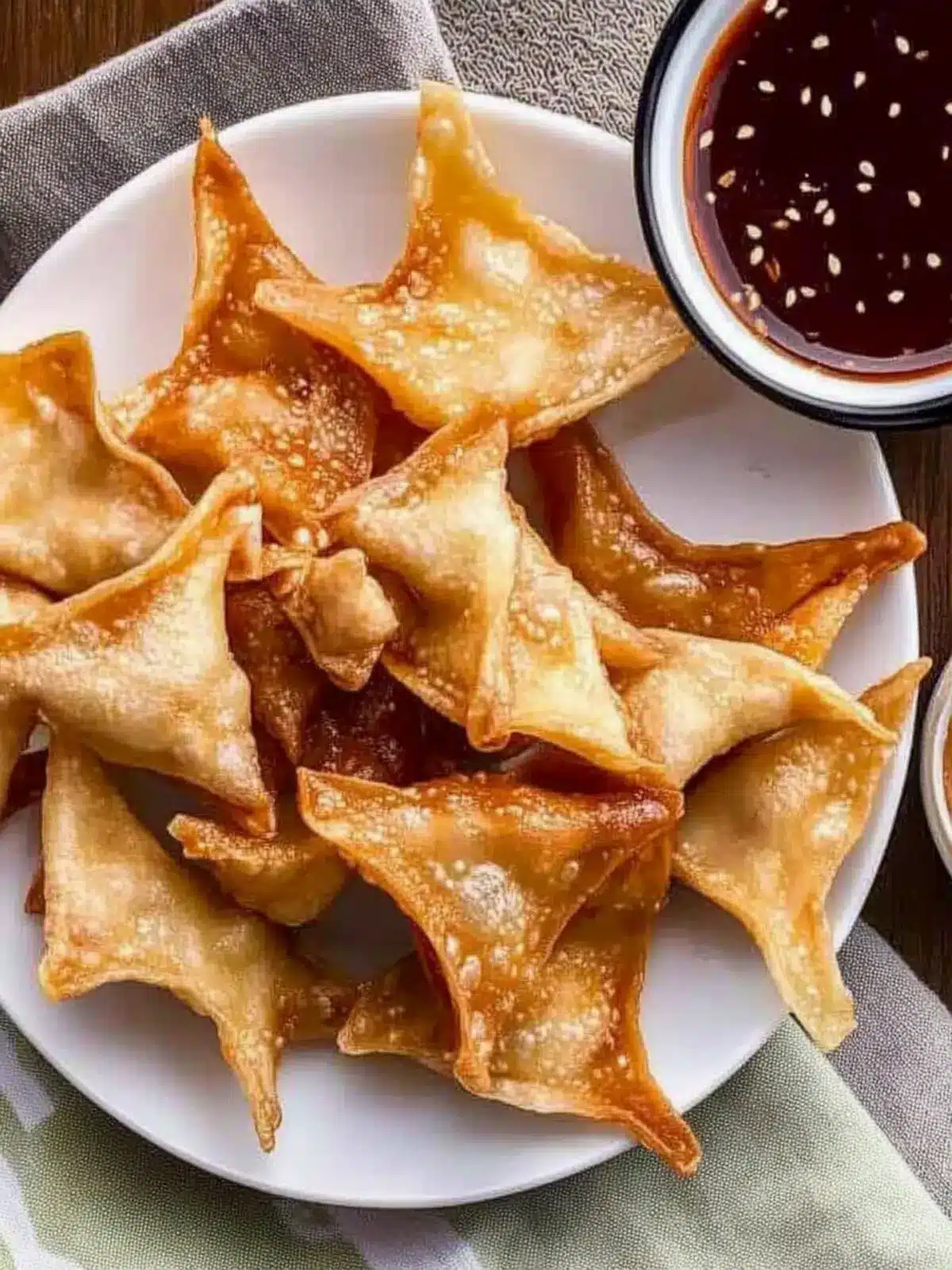 Crispy Crab Rangoon: Homemade Joy in Every Bite 5 Crab Rangoon