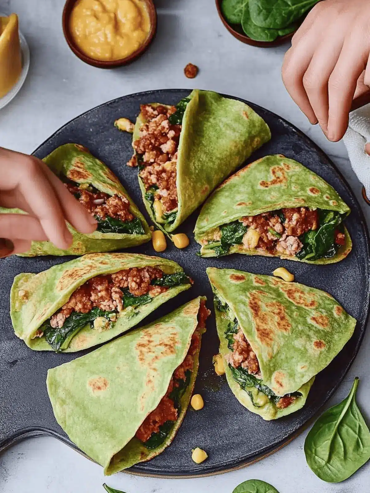 Delicious Easy Spinach Tortillas Recipe | Gluten-Free, Vegan Wraps 5 Easy Spinach Tortillas Recipe | Gluten-Free, Vegan Wraps