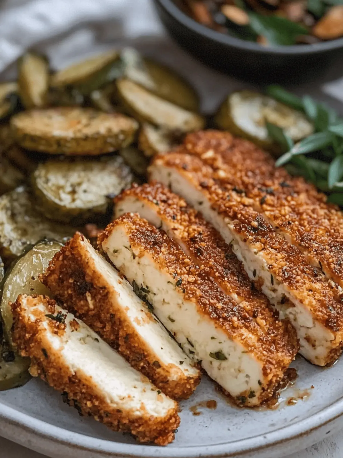 Crispy Herbed Tofu