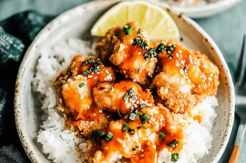 Light & Crispy Mochiko Chicken