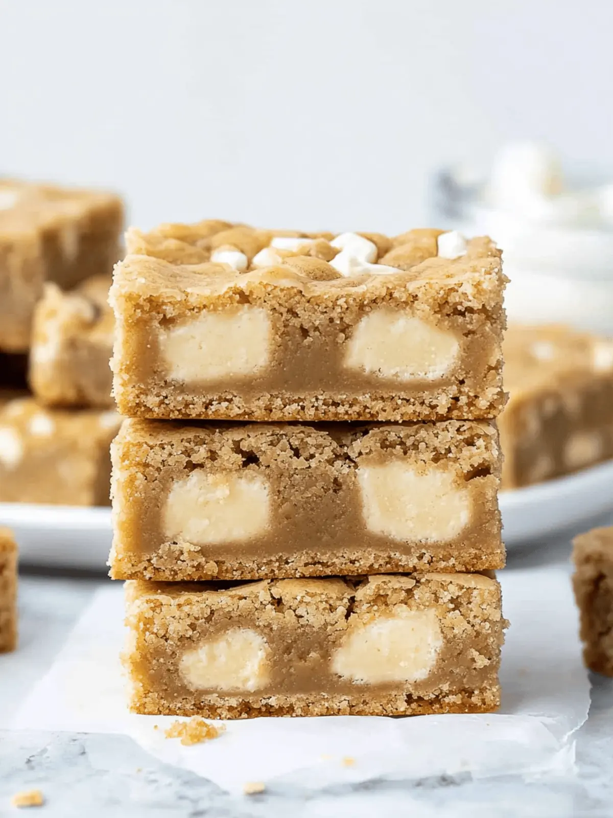Golden Oreo Blondies