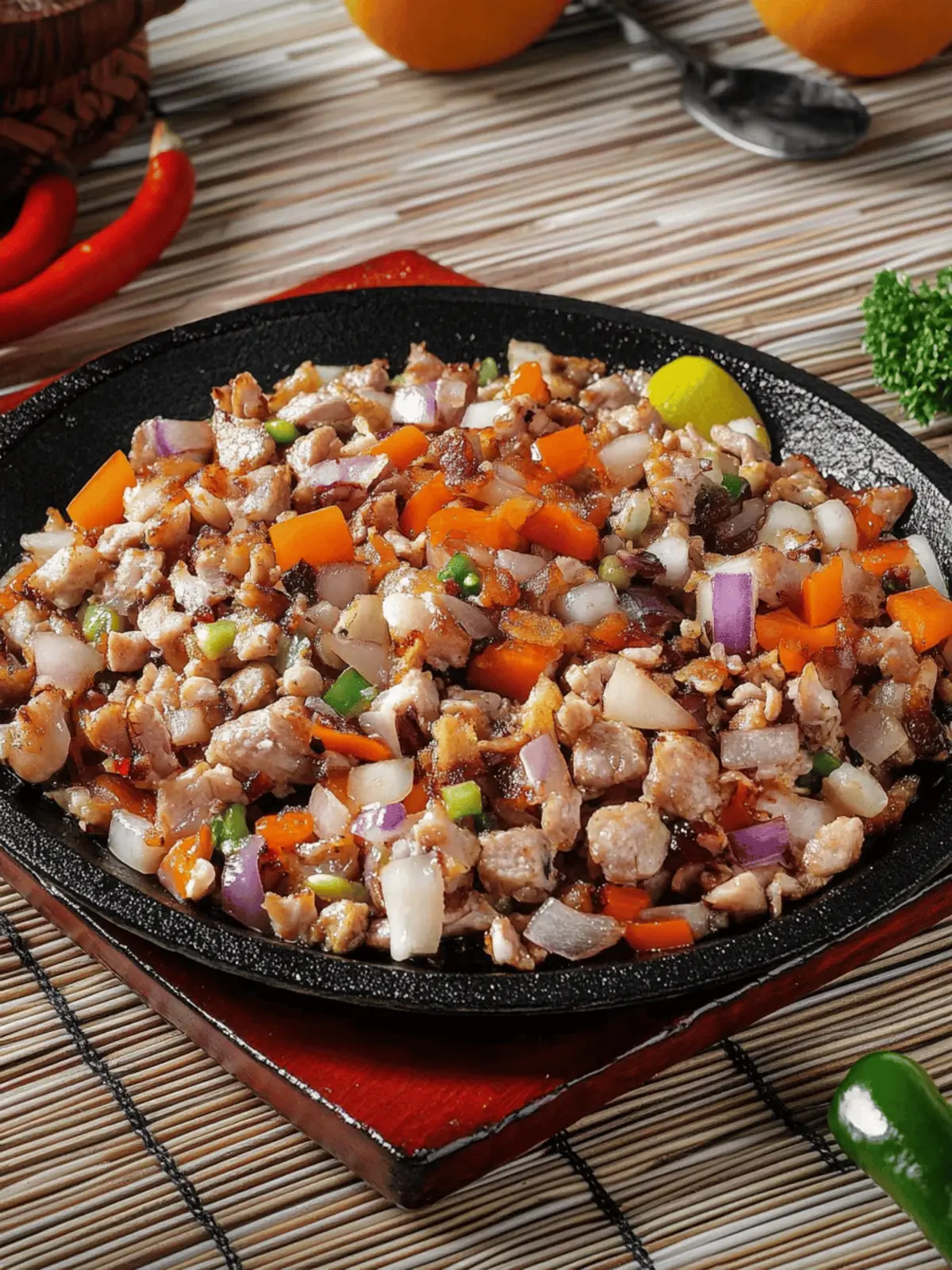 Crispy Sisig