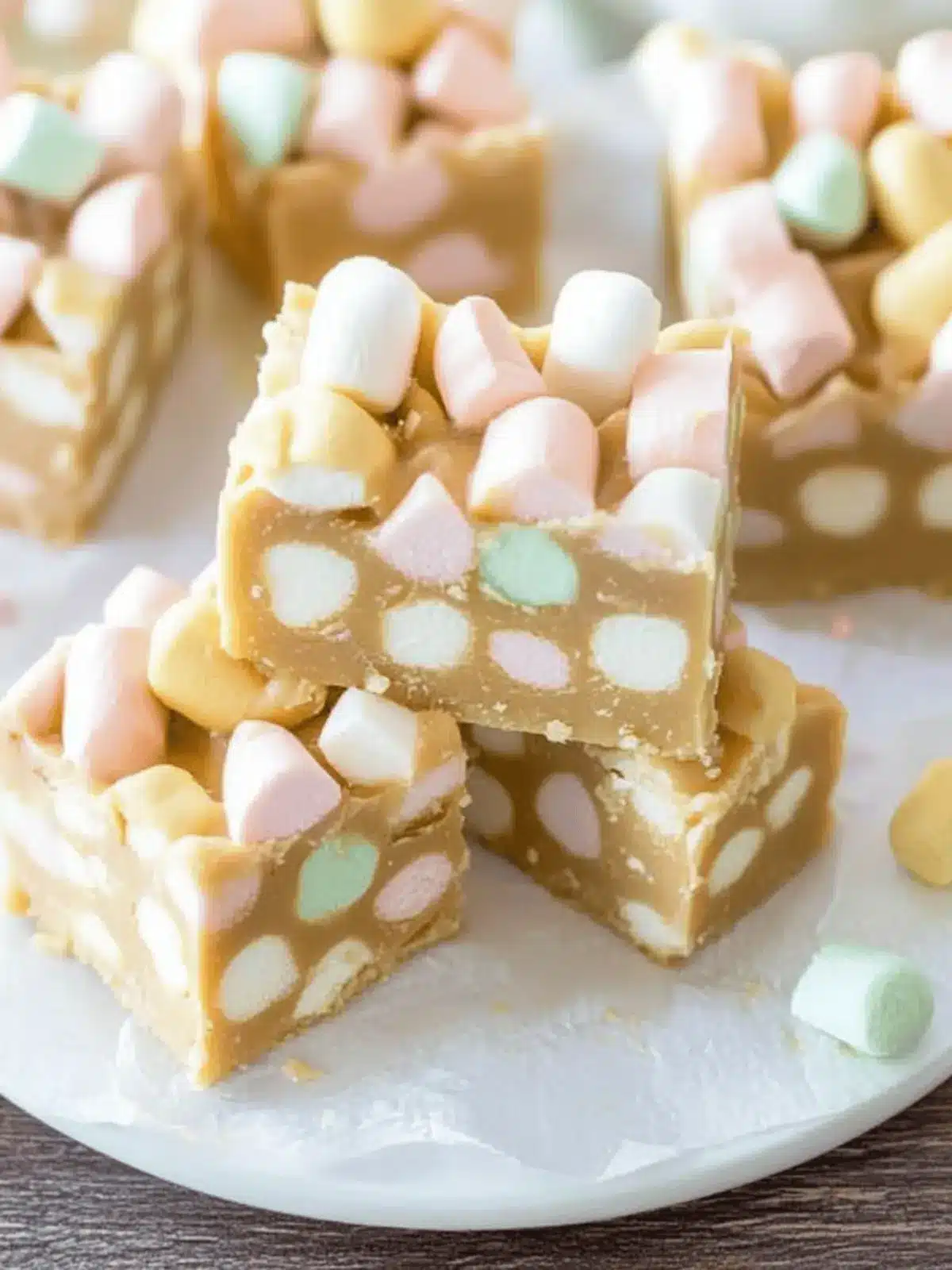 Confetti Squares – Peanut Butter Marshmallow Squares