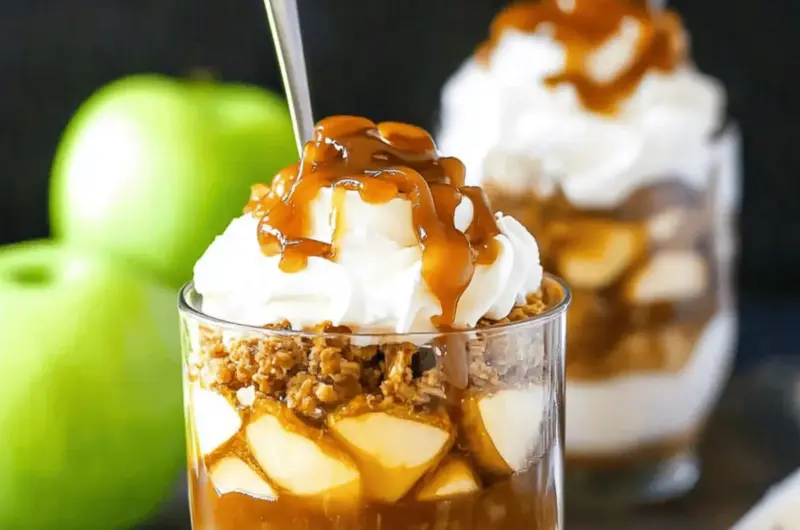 Caramel Apple Trifles