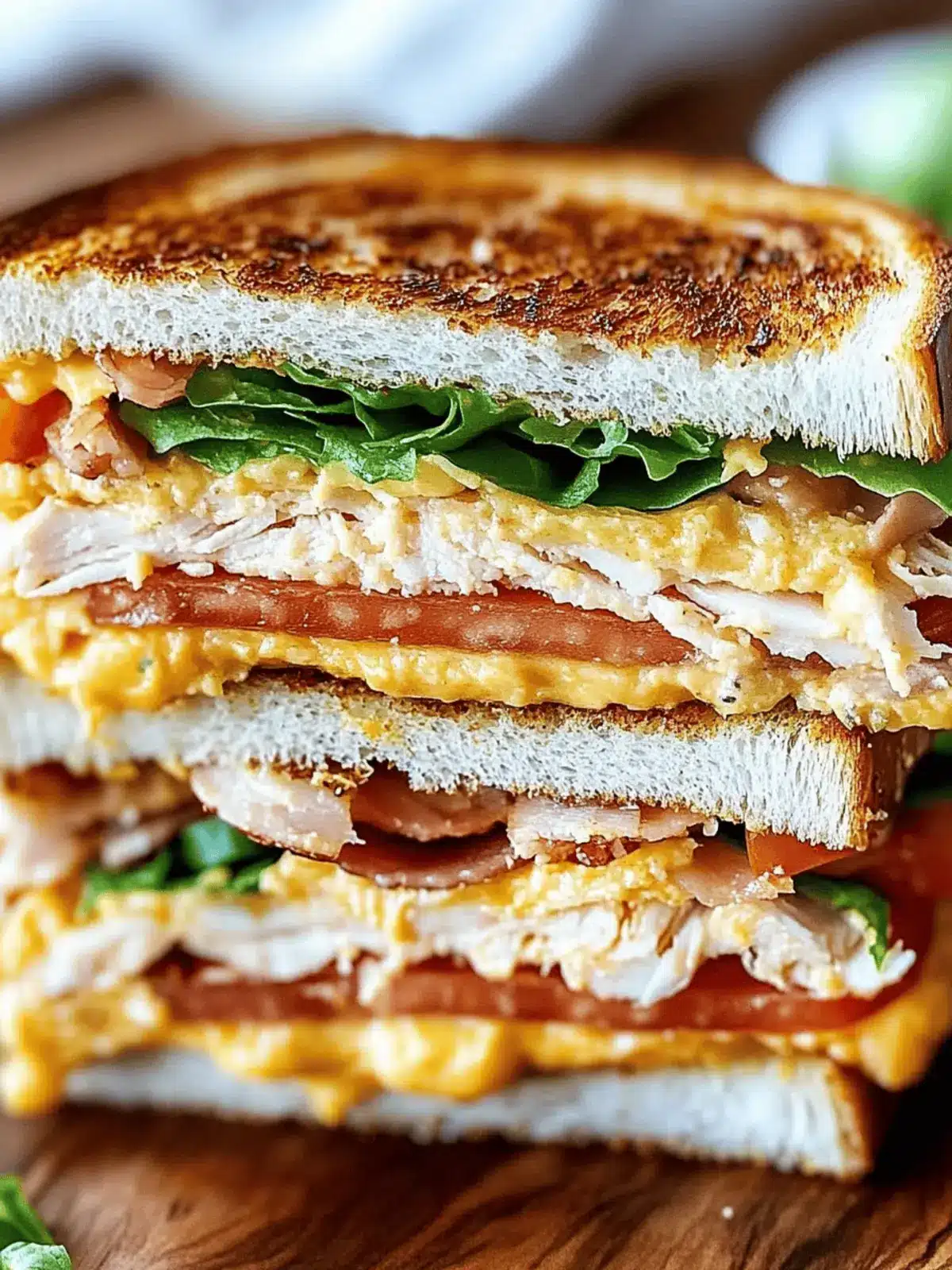 Ultimate Classic Triple-Layer Club Sandwich to Wow Your Taste Buds 2 Classic Triple-Layer Club Sandwich