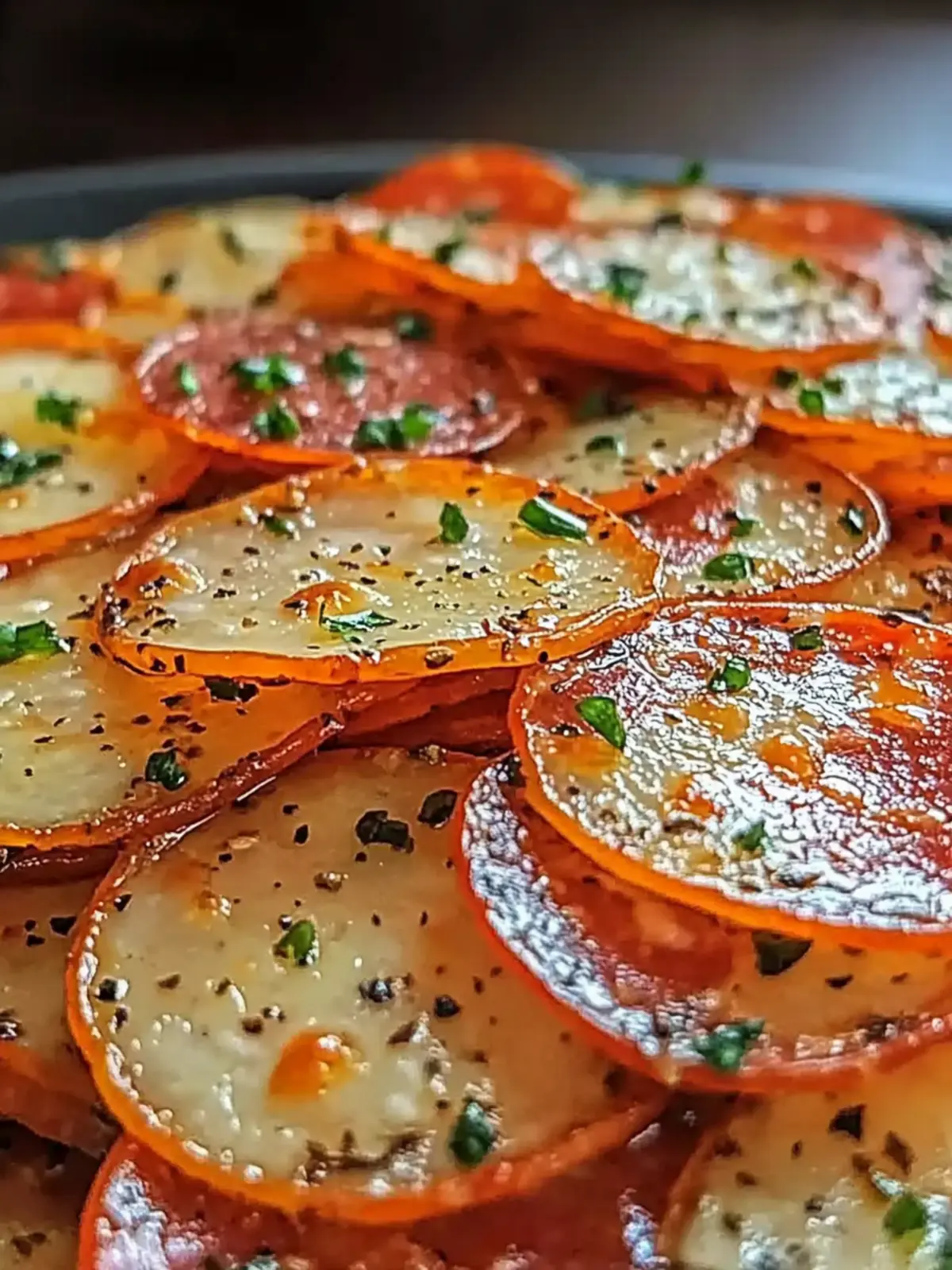 Delicious Home Made Snacks: Crunchy Pepperoni and Cheese Crisps 3 Home Made Snacks: Pepperoni and Cheese Crisps