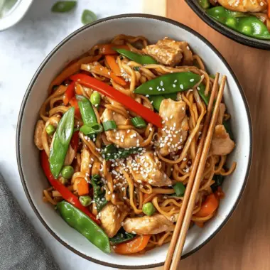 Gluten Free Chicken Lo Mein That Tastes Like Home Cooked Heaven 9 Gluten Free Chicken Lo Mein