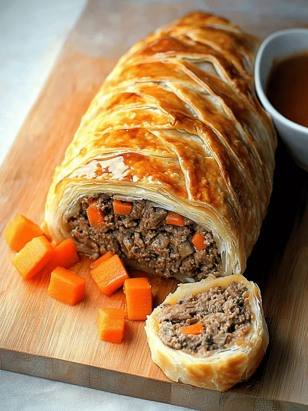 Minced Beef Wellington