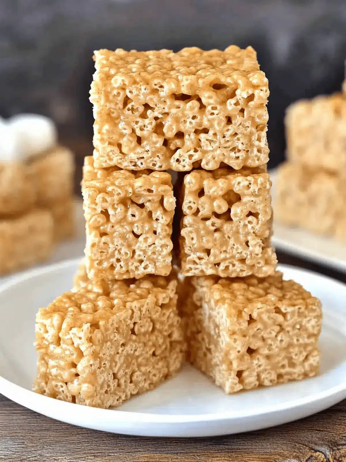 Biscoff Rice Krispie Treats