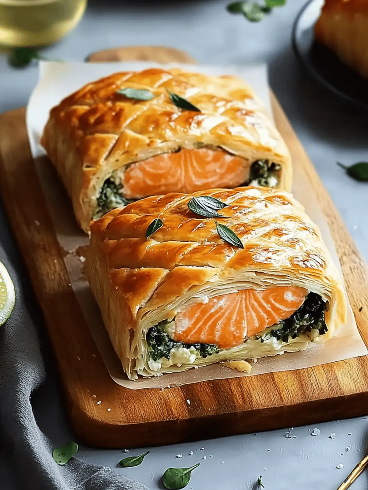 Salmon Wellington