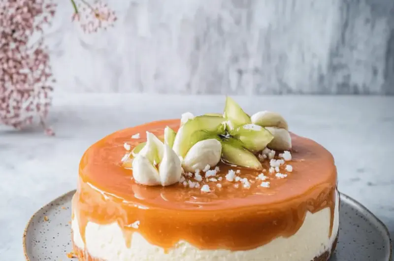 Guava Honey Cheesecake