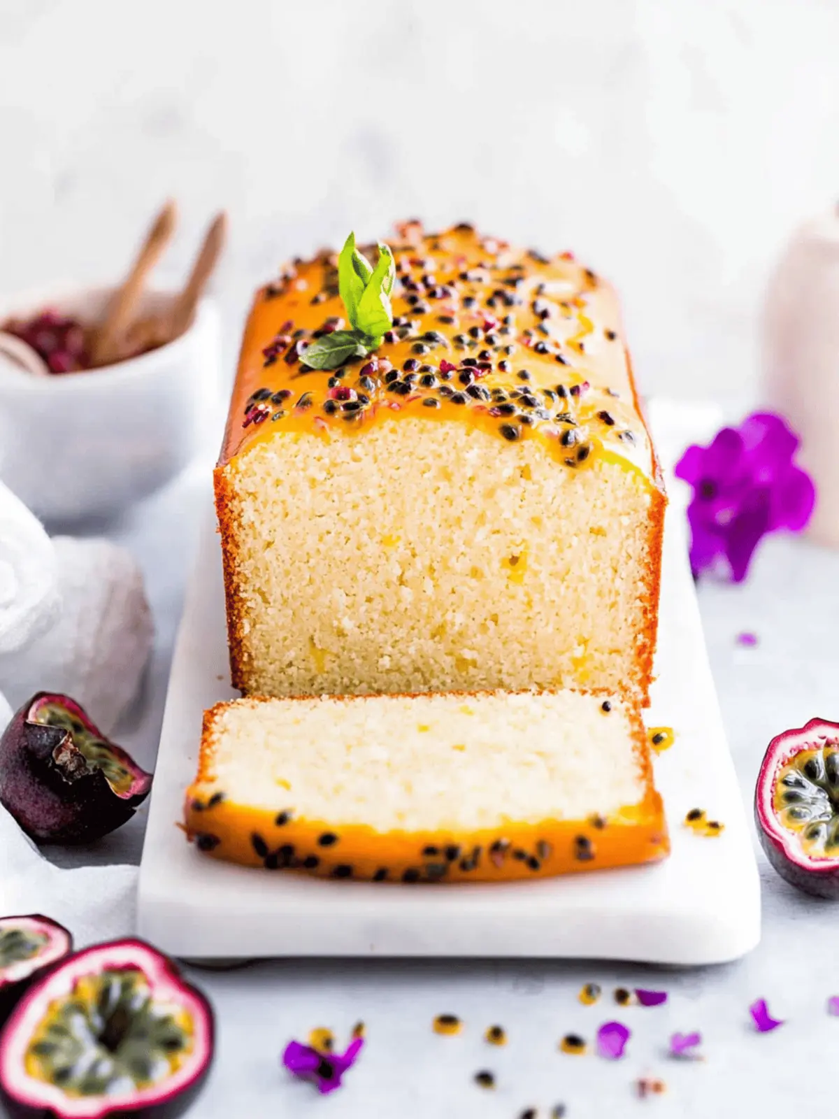 Zesty Passion Fruit Cake Bliss That's Beyond Ordinary 2 Passion Fruit Cake