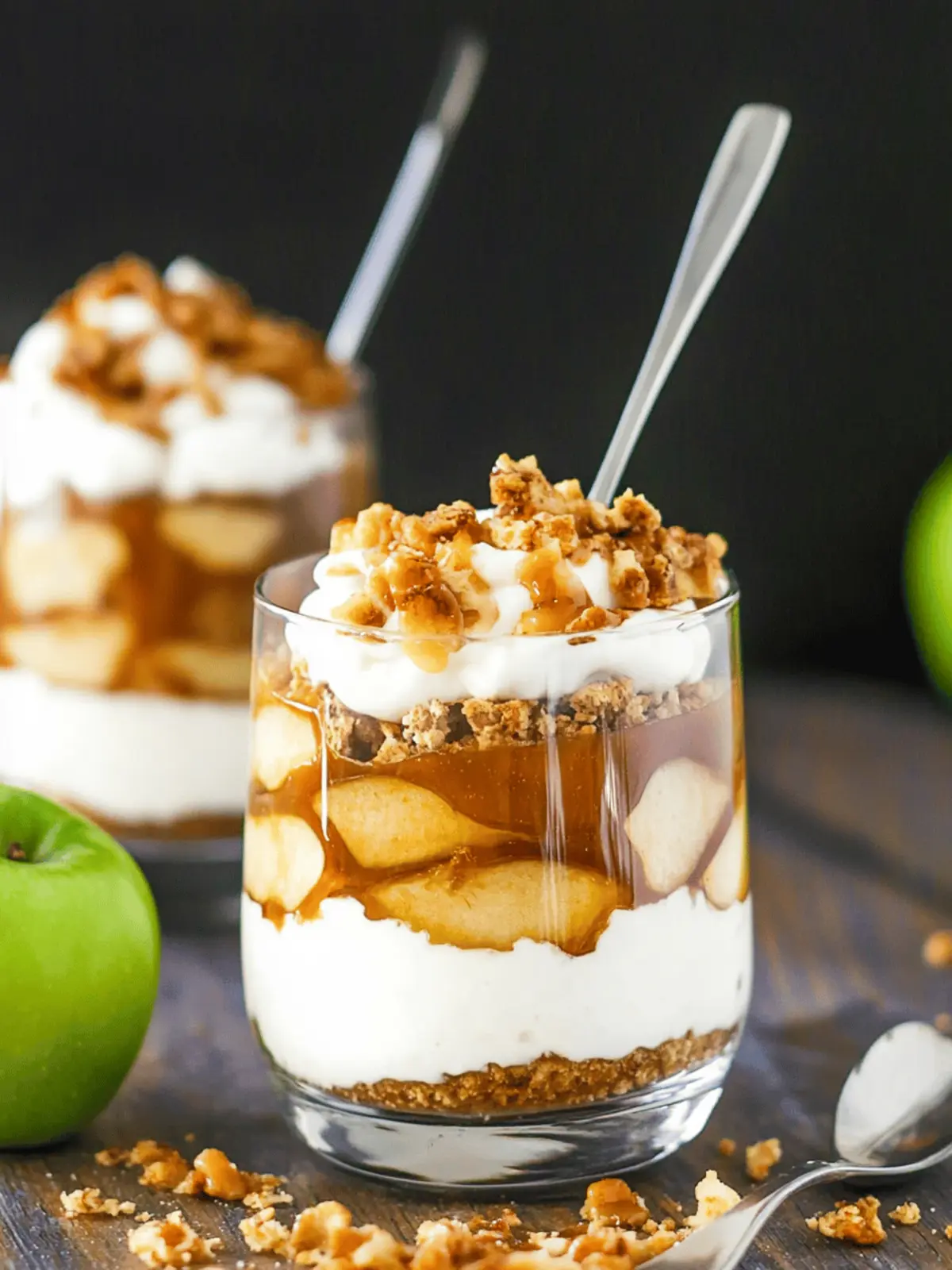 Caramel Apple Trifles