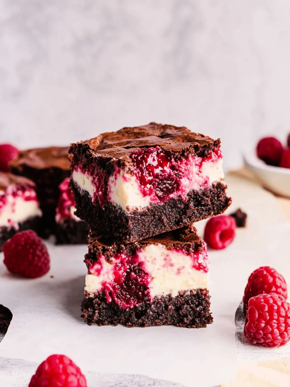Indulge in Raspberry Cheesecake Brownies That Wow! 3 Raspberry Cheesecake Brownies