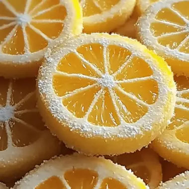 Citrus Shortbread Cookies