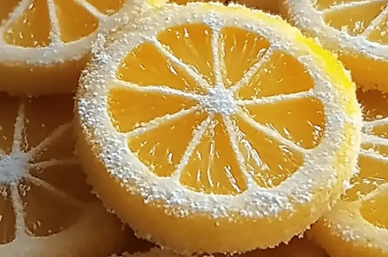 Citrus Shortbread Cookies